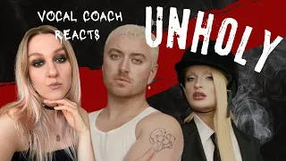 Sam Smith & Kim Petras | Unholy | Реакция преподавателя по вокалу