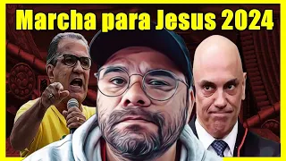 Silas Malafaia faz forte discurso em  MARCHA PARA JESUS RJ 2024