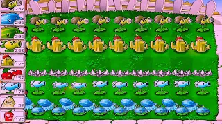 Plants vs. Zombies Survival Day 5 Line Plants vs. All Zombies BEST GLITCH STRATEGY TO WIN (FULL HD)