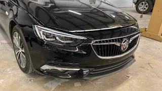 Buick Regal font bumper removal