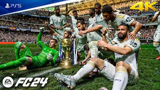 FC 24 - Real Madrid Winning the 36th LaLiga Title Santiago Bernabéu | PS5™ [4K60]