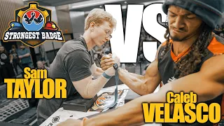 Who is Sam TAYLOR!!?? | vs. Caleb “Armbender” Velasco - Strongest Badge 6