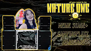 NATURE ONE 23 | Meine Stage! + Campingplatz Rundgang | 4x VIO S118r + VIO L208 Line Array | dB