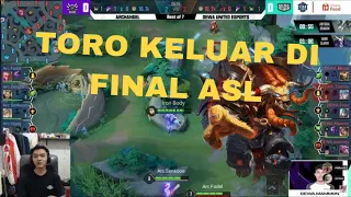 Grandfinal ASL Game 1 ARC VS DEWA Toro keluar!!! - Arena Of Valor