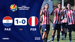 PARAGUAY vs. PERÚ [1-0] | RESUMEN | CONMEBOL PREOLÍMPICO | FASE PRELIMINAR