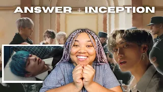 Why Did I do This To Myself lol | Ateez - Answer + Inception MV (REACTION)