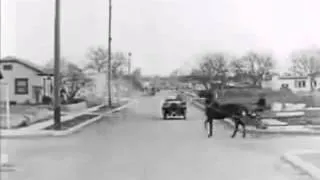 World's First Car Accident - Old Time