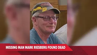 Calhoun County Sheriff's Office: Body of Mark Riesberg found at abandoned property