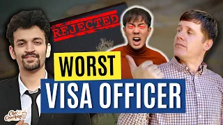 Facing Scary Chinese Visa Officer For Visa Interview At Mumbai US Consulate