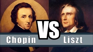 Chopin VS. Liszt - The Differences (and Similarities) Between Chopin and Liszt