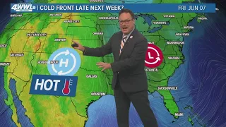 New Orleans Weather: Wetter weather through weekend, late week cold front!?