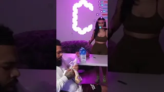 Queen naija being a W girl #onechipchallenge #clarencenyctv #funny #livestream #queennaija