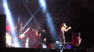 slash feat myles kennedy and the conspirators @summer arena assago Milano 24/06/2015 Bent To Fly