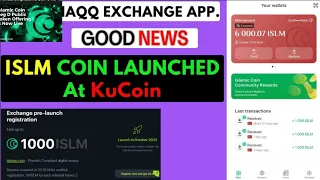 Haqqex Exchange Airdrop | ISLM Coin Launched | Kucoin Exchange List ISLM Coin | #HAQQ Wallet • ||