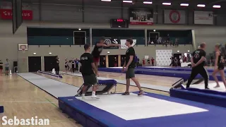 Roskilde Gymbattle 2017 - Gymnastikefterskolen Stevns og SMS