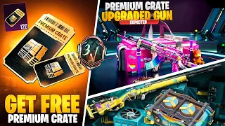 New Premium Crate Upgraded Skin? | Get Free Upgradable Skin | Expected Skin |PUBGM