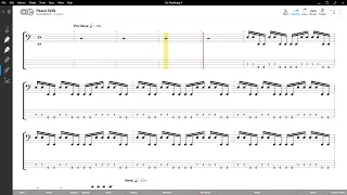 Megadeth - Peace Sells (Play Along Bass Tab)