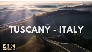 [DRONE VIDEO] Amazing hills of Tuscany - Italy in 4K