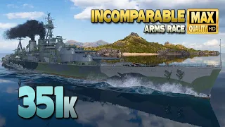 Battleship Incomparable: Casual player in Arms race - World of Warships