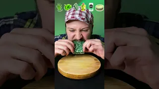 Snack Chromakey ☘️ #asmr #snack #eating #mukbang