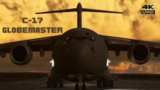 MSFS2020 Boeing C-17 Globemaster Quick Flight Showcase 4K