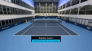 2019 Nitto ATP Finals: Live Stream Practice Court 1 (Monday)