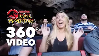 Jurassic Park River Adventure | 360 Video | Islands of Adventure