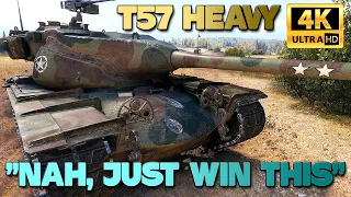 T57 Heavy: "nah, just win this" - World of Tanks