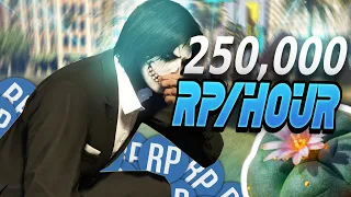 GTA ONLINE 250,000 - 300,000 RP/HOUR - LEVEL UP FAST with Peyote plants