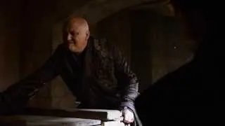 Game of Thrones S03E04 -- The Wizard in the Box scene