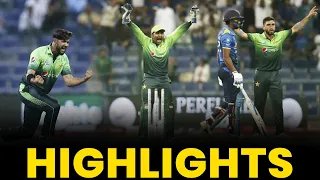 Highlights | 1st T20 | Pakistan vs Sri Lanka | PCB | MA2L