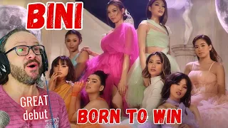 great debut! BINI : Born To Win | Official Music Video reaction