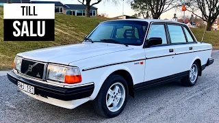 VOLVO 244 GL TILL SALU | ÅRSMODELL 1988 (SÅLD)