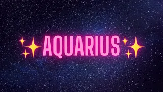 ✨ AQUARIUS ♒️: A SECRET ADMIRER CLOSING A CYCLE BEFORE APPROACHING YOU 💗