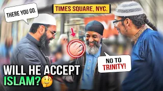 BLACK HEBREW ISRAELITE vs SHAYKH UTHMAN Times Square, NYC. #nyc #hebrew #islam