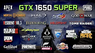 ✅ GTX 1650 SUPER ✅ TEST in 25 GAMES ✅ Ryzen 5 5600G ✅ 2022