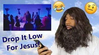 Jesus reacts to "Drop It Low (For Jesus)" 😂 @TheKingOfWeird