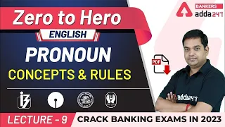 Pronoun Concept and Rules in English Grammar | Adda247 Banking Classes | Lec-9