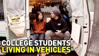 Making It Through College: Students Building Tiny Homes in Vans and Trucks