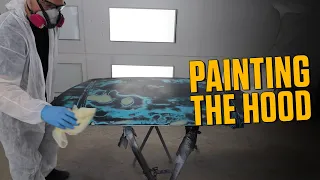 Easy DIY Hood Repair and Paint Job - Amazing Results