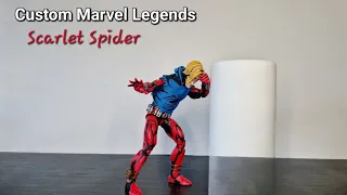 Custom Scarlet Spider Marvel Legends - Across The Spiderverse