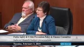House Public Safety and Crime Prevention Policy and Finance Committee  2/3/15