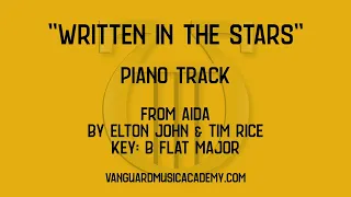 Written In The Stars [from Aida] - Bb major - piano track