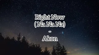 Right Now(Na Na Na) Lyrics - Akon