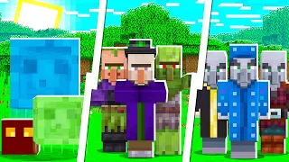 😱 10 Mobs e suas VARIAÇÕES no Minecraft (Variantes dos Mobs)