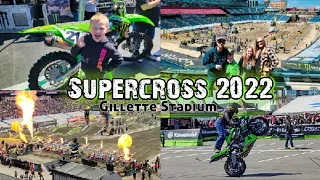 Supercross Vlog: Gillette Stadium 2022