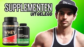 Supplementen UITLEG voor beginnende sporters die willen afvallen en/of spiermassa willen opbouwen!