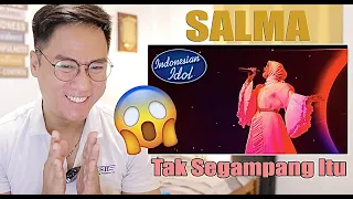 Salma - Tak Segampang Itu (Anggi Marito) | Spektakuler Show 9 | INDONESIAN IDOL | SINGER REACTION