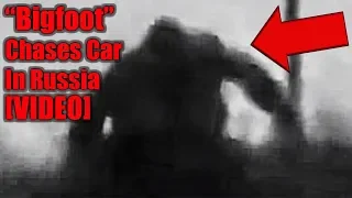"Bigfoot" Chases Car?[VIDEO]