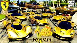 Michael Steal Golden Ferrari cars